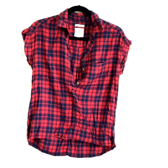 🛍 American Eagle Plaid Shirt - Picture 1 of 1
